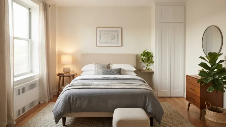 10x10 Bedroom Layout Ideas With a Queen Bed
