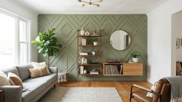 12 Cheap DIY Accent Wall Ideas for Any Room