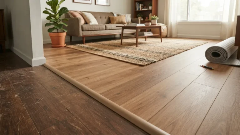 How to Cover Ugly Rental Floors Without Damaging Them