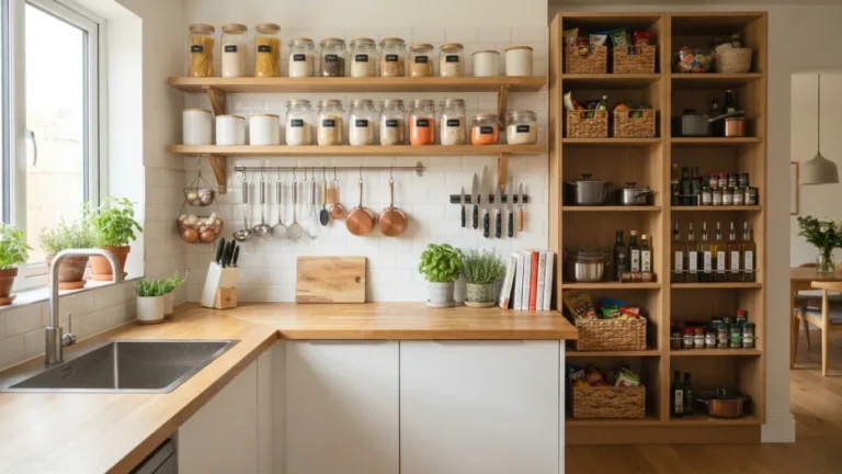 How to Organize a Kitchen With No Pantry