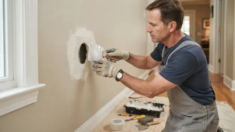 How to Patch a Wall Hole Like a Pro