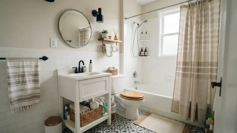 How to Update a Rental Bathroom on a Budget