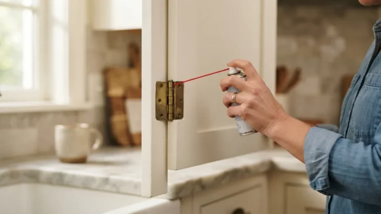 Simple Fixes for a Squeaky Door or Cabinet