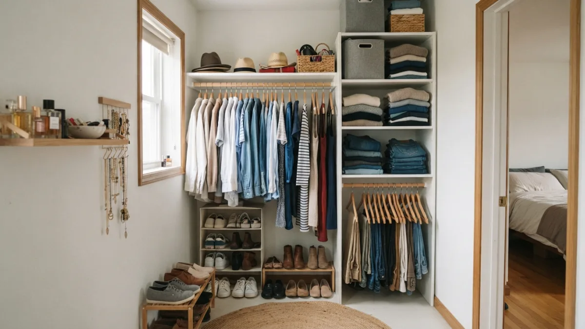 Small Closet Organization Ideas on a Budget