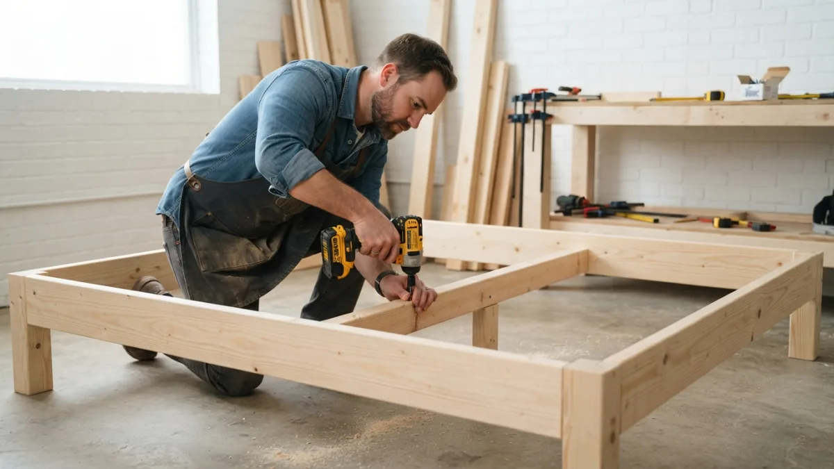 Simple platform bed — How to Build a Simple Platform Bed (Step-by-Step)
