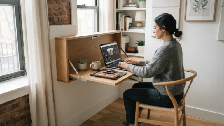 Desks That Fold, Float, or Hide Space-Saving Picks for Tiny Corners