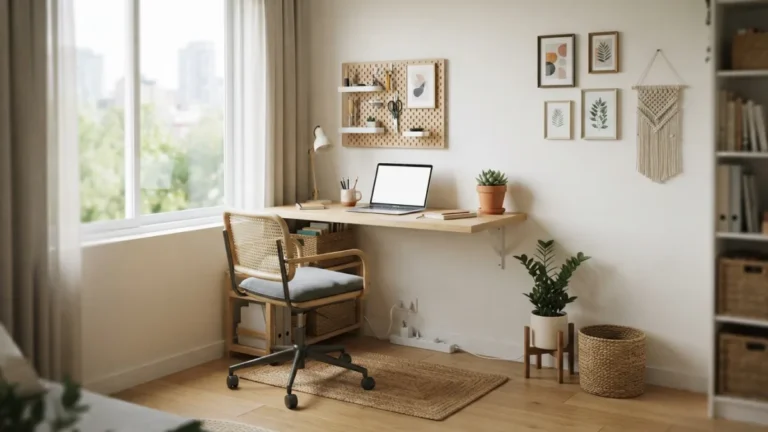 Home Office Makeover on a Budget for Small Spaces