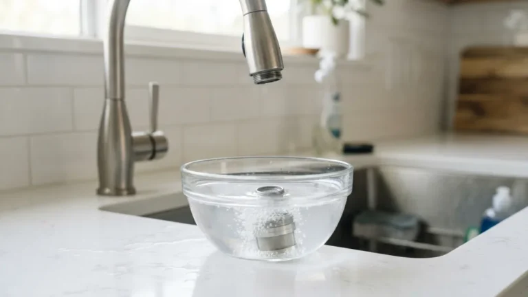 How to Clean a Faucet Aerator With Vinegar