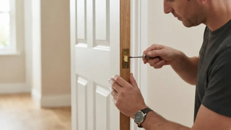 How to Fix an Interior Door That Won’t Latch