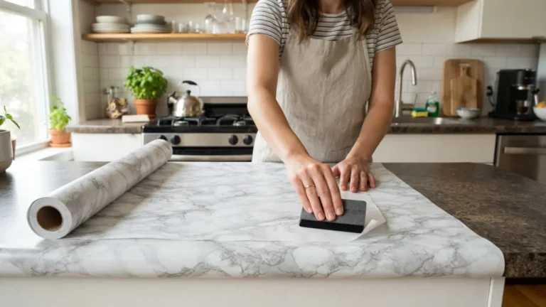 Renter-Friendly Kitchen Countertop Covers That Are Removable