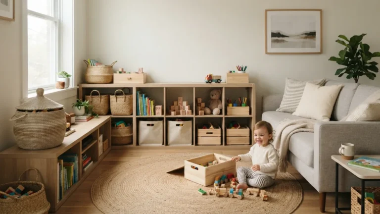 Toy Storage Ideas for a Small Living Room